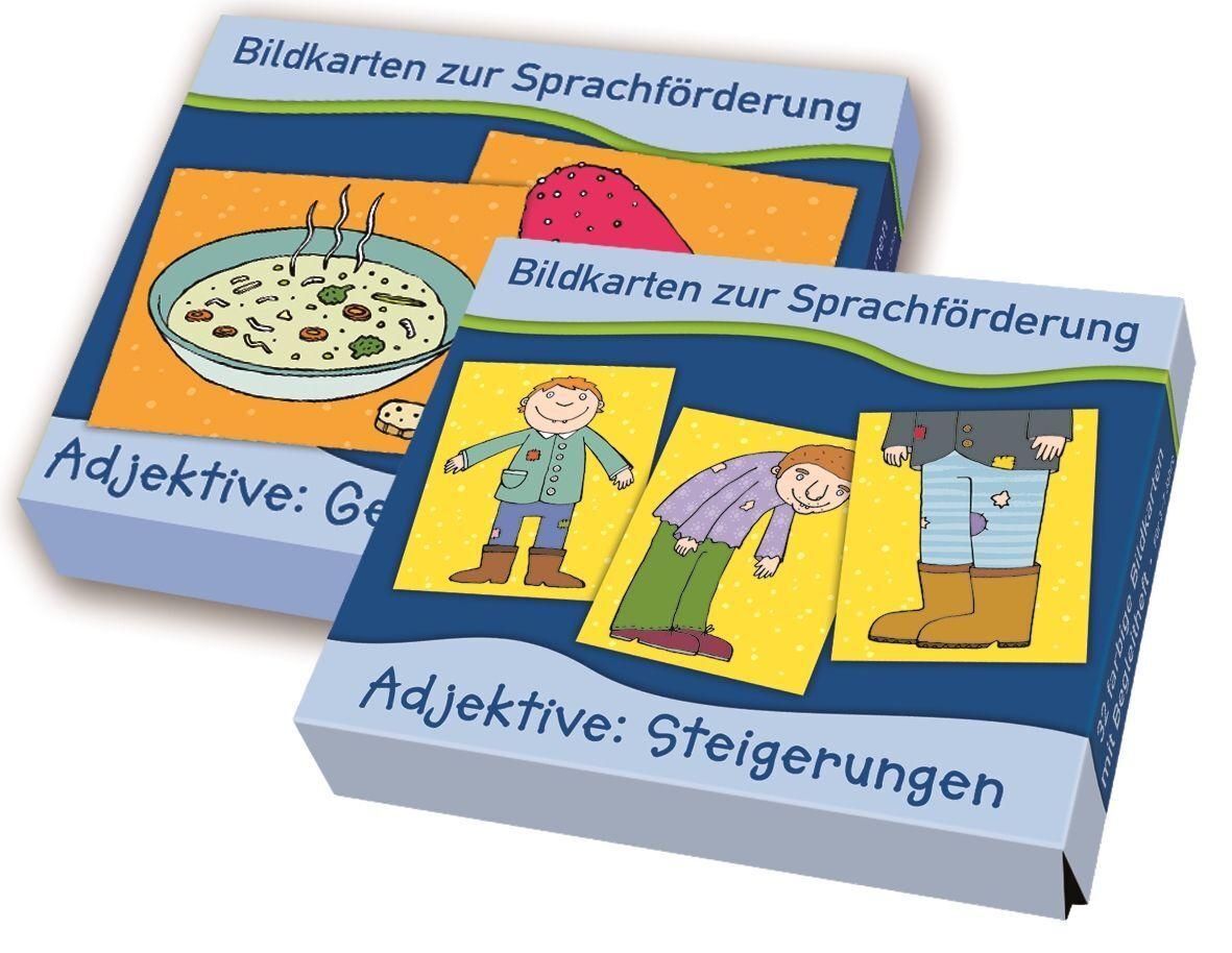 Buchcover: Bildkarten zur Sprachförderung: PAKET Adjektive