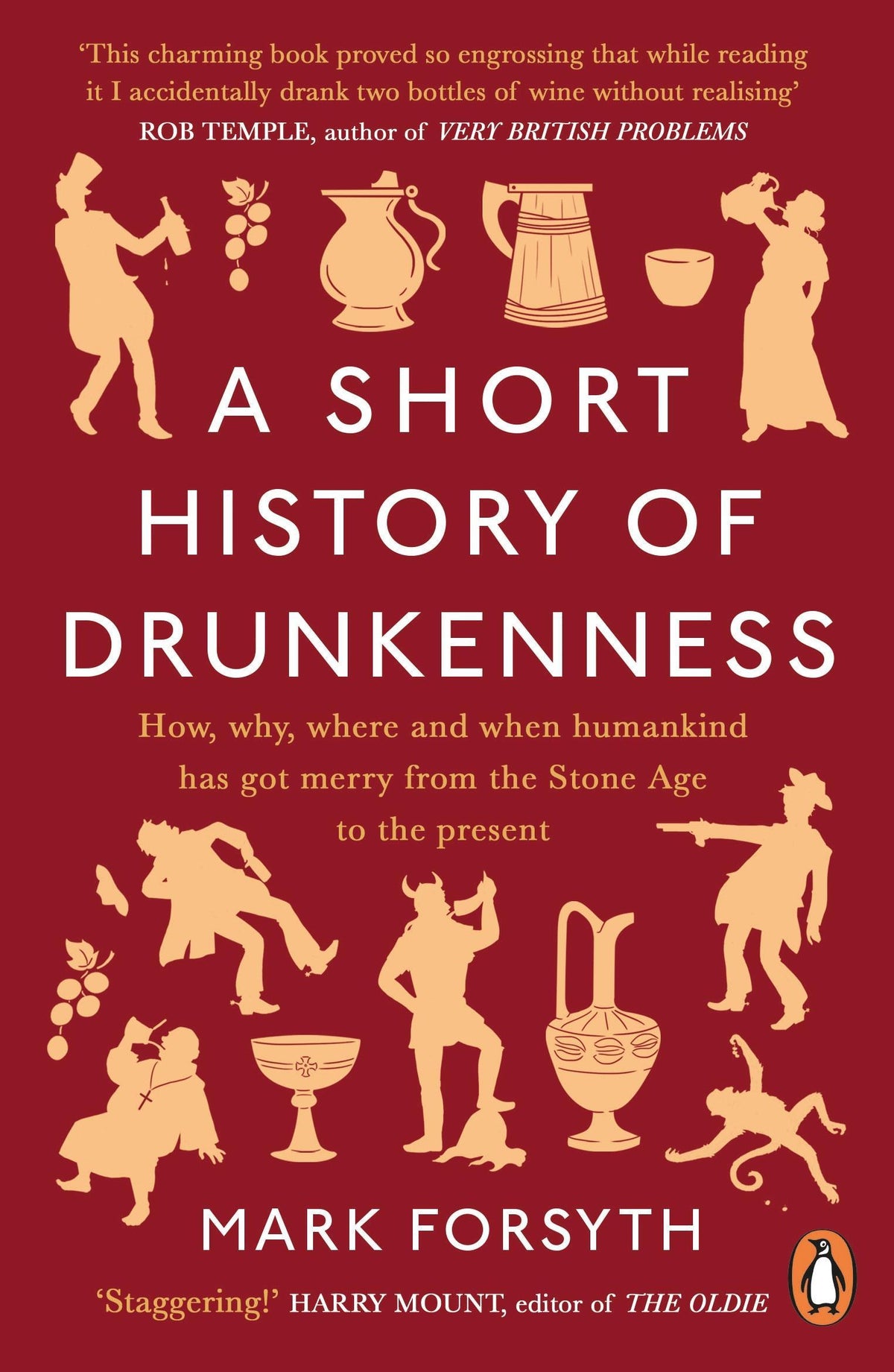 Buchcover: A Short History of Drunkenness