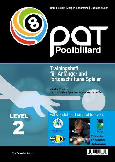 Buchcover: Pool Billard Trainingsheft PAT 2