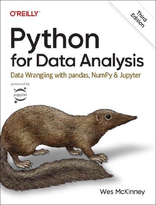 Buchcover: Python for Data Analysis