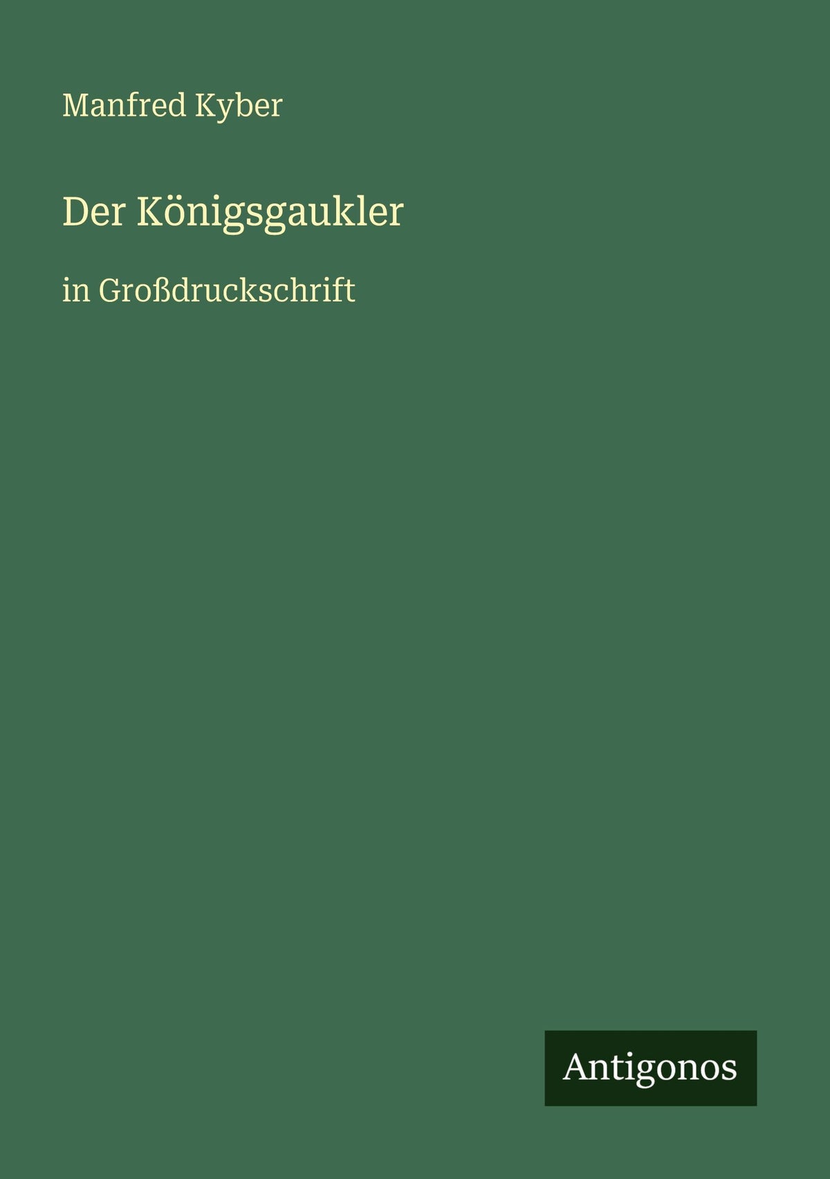 Der Königsgaukler