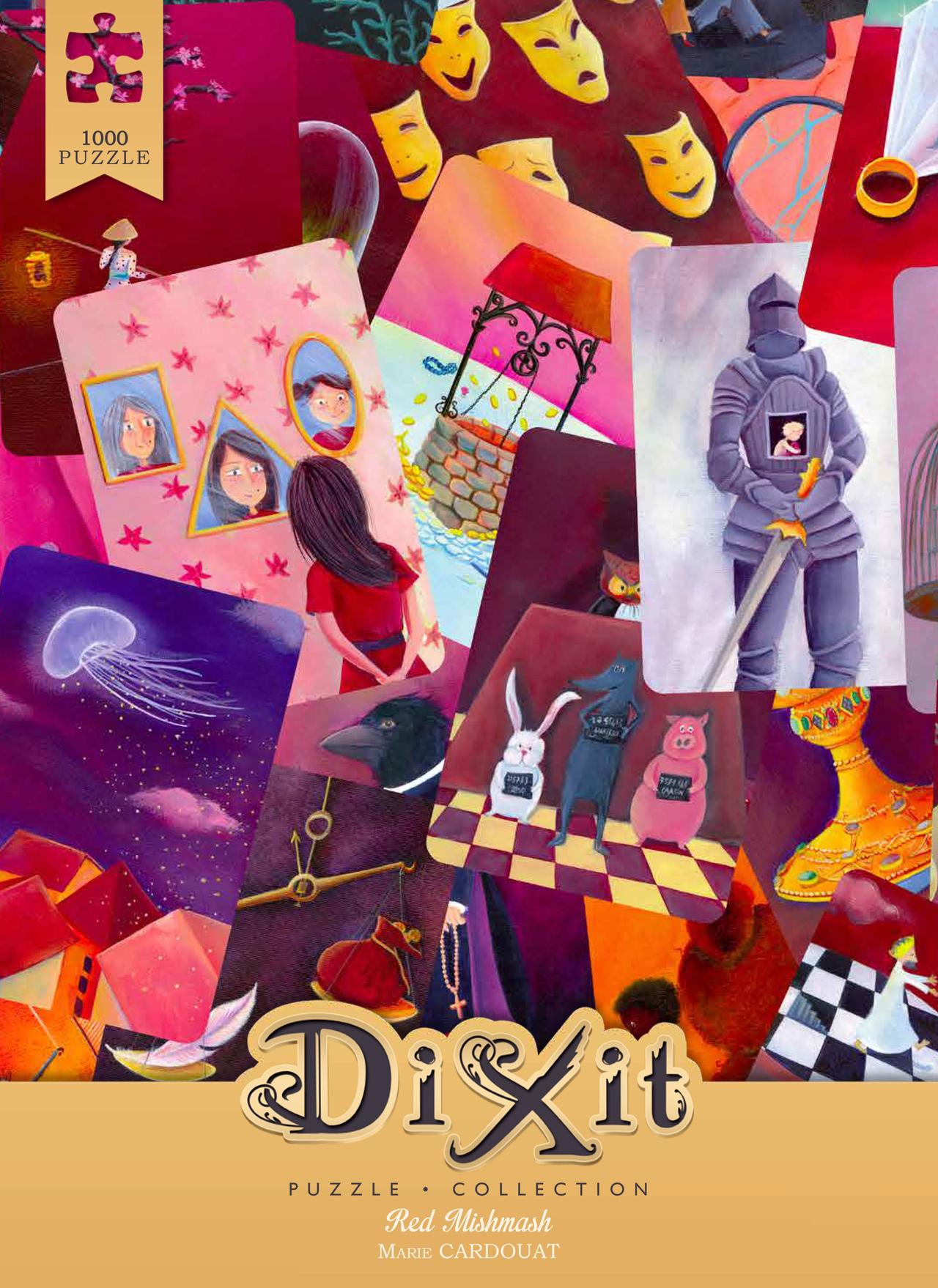Dixit Puzzle-Collection Red MishMash