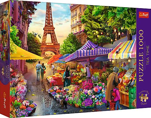 Buchcover: Blumenmarkt, Paris