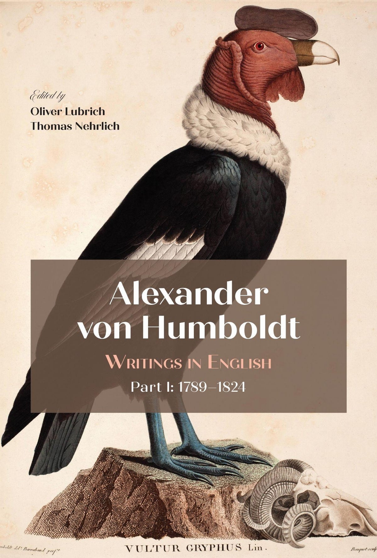 Buchcover: Alexander von Humboldt - Writings in English, Part I: 1789-1824