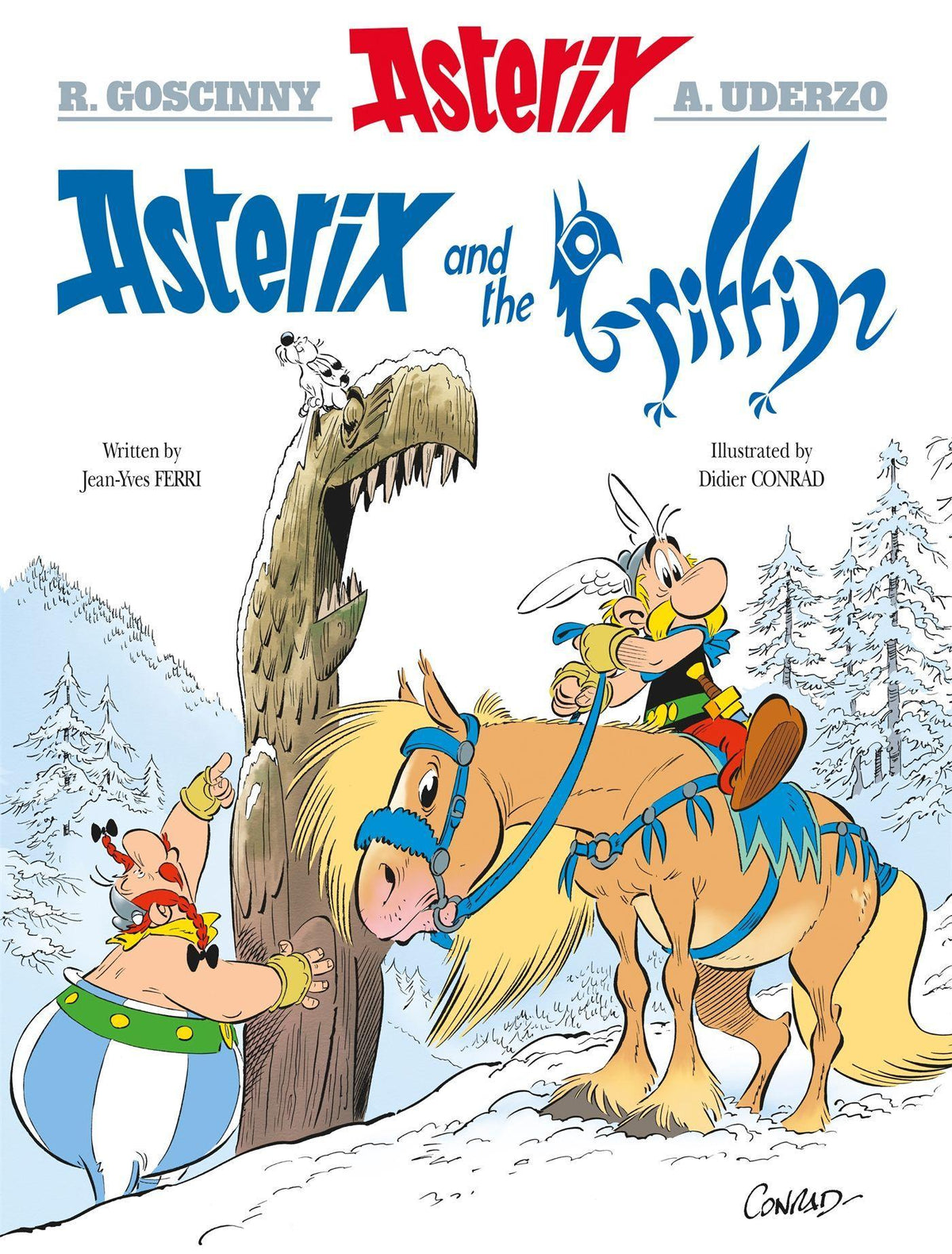 Buchcover: Asterix 39 and the Griffin