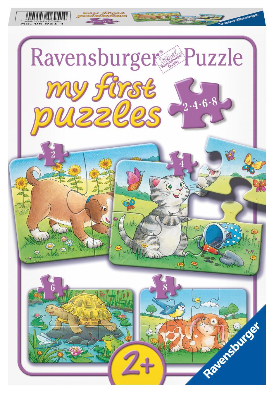 Buchcover: my first Puzzles - Niedliche Haustiere