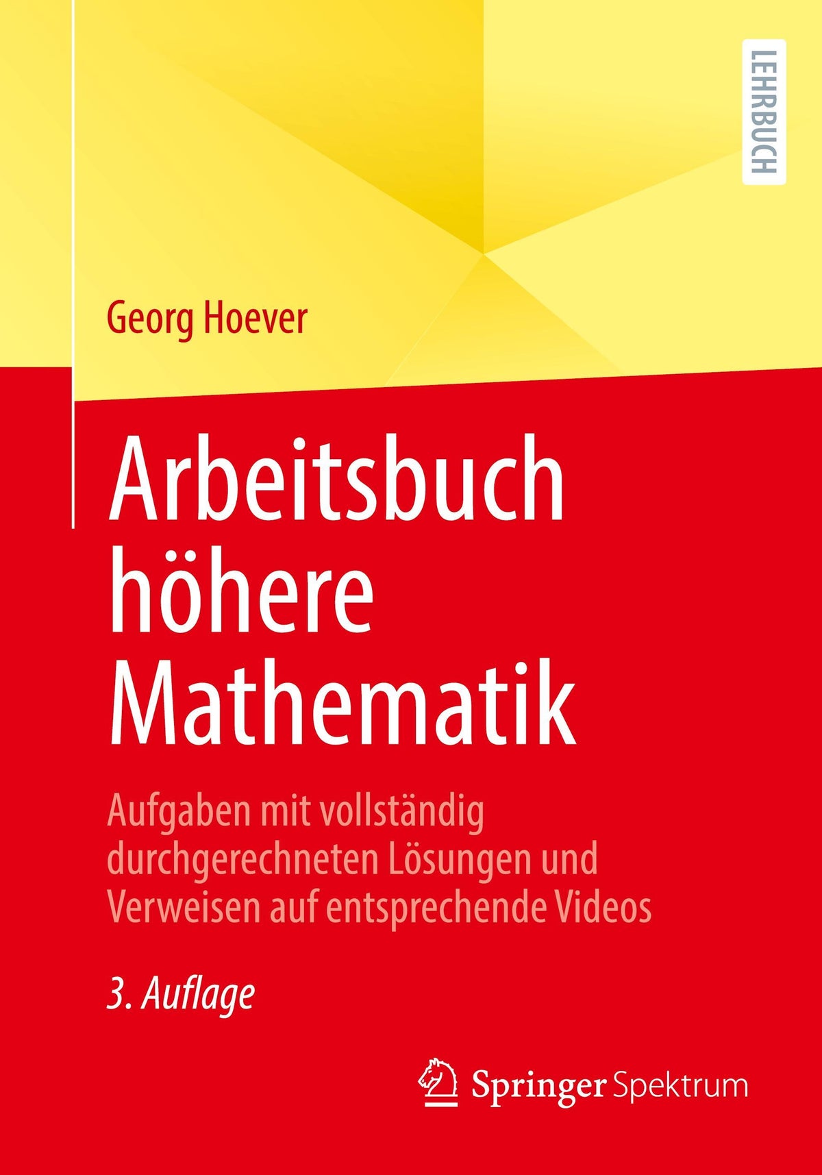 Buchcover: Arbeitsbuch höhere Mathematik