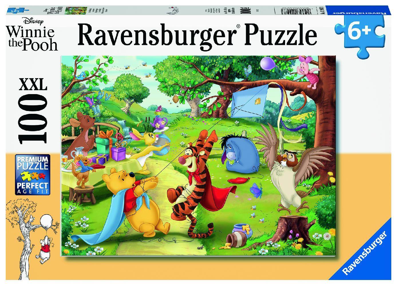Kinderpuzzle 100 XXL Teile - Disney Winnie Puuh - Die Rettung