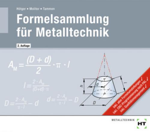 eBook inside: Buch und eBook Formelsammlung für Metalltechnik