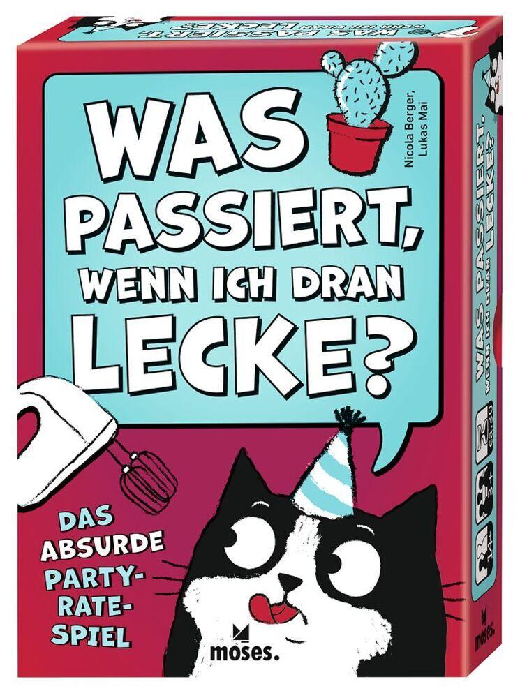Buchcover: Was passiert, wenn ich dran lecke?