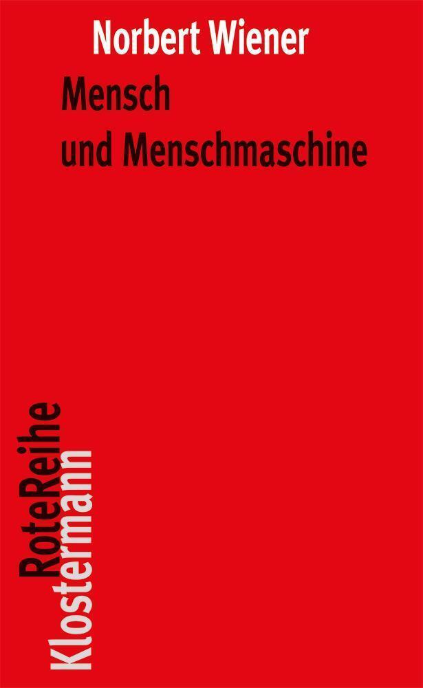 Buchcover: Mensch und Menschmaschine