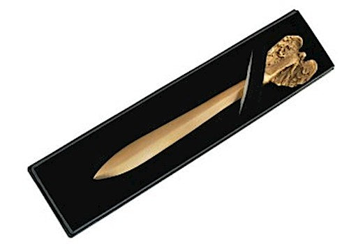 Brieföffner, in Geschenkschachtel