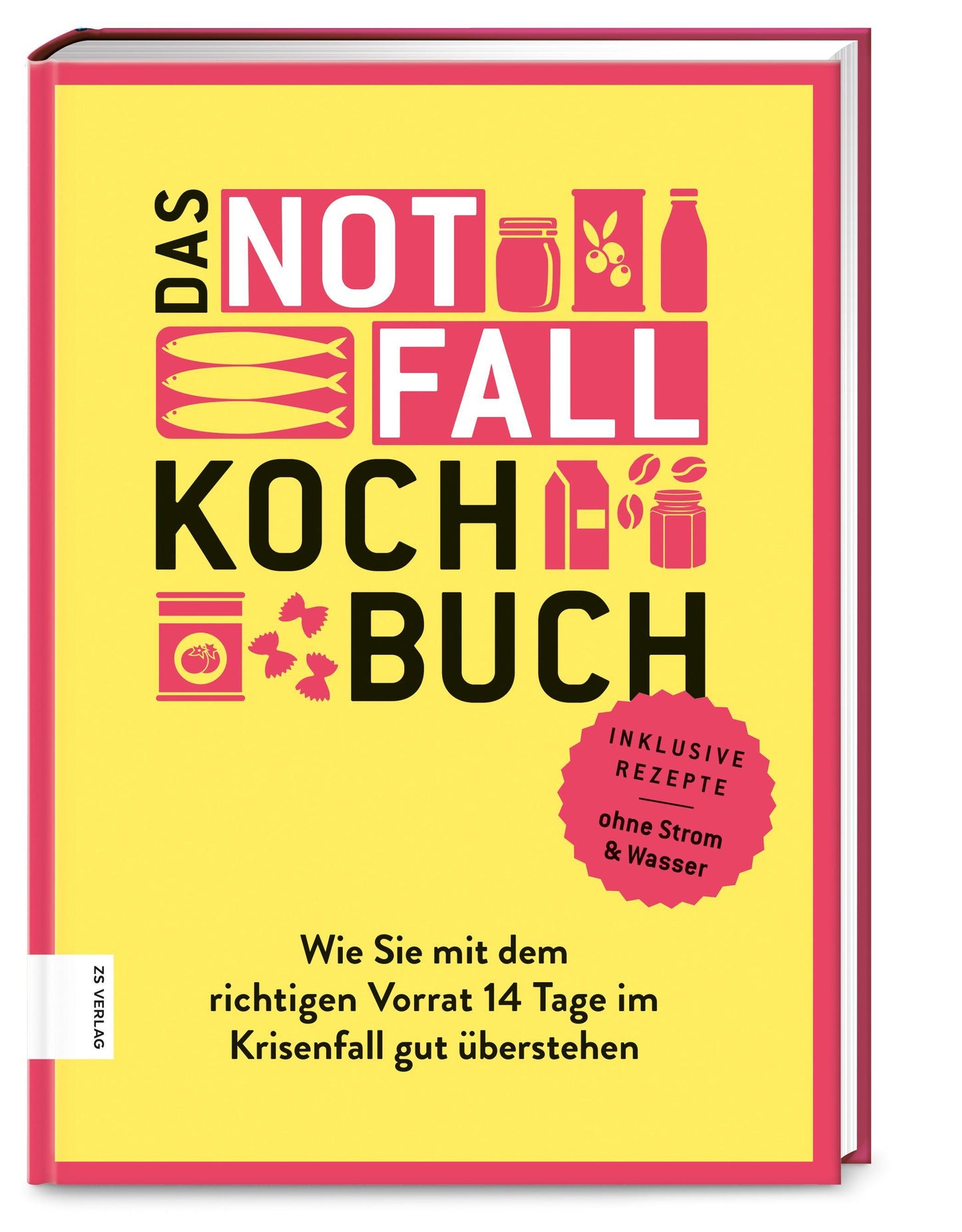 Buchcover: Das Notfallkochbuch