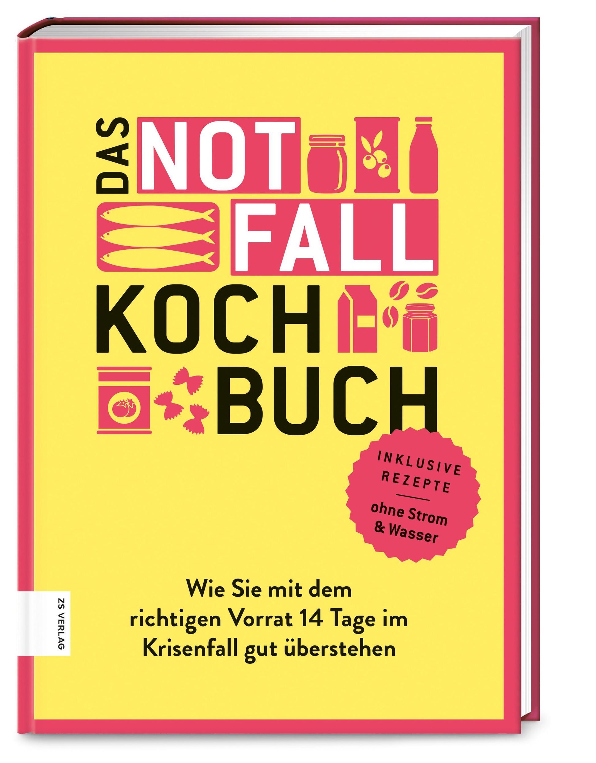Buchcover: Das Notfallkochbuch