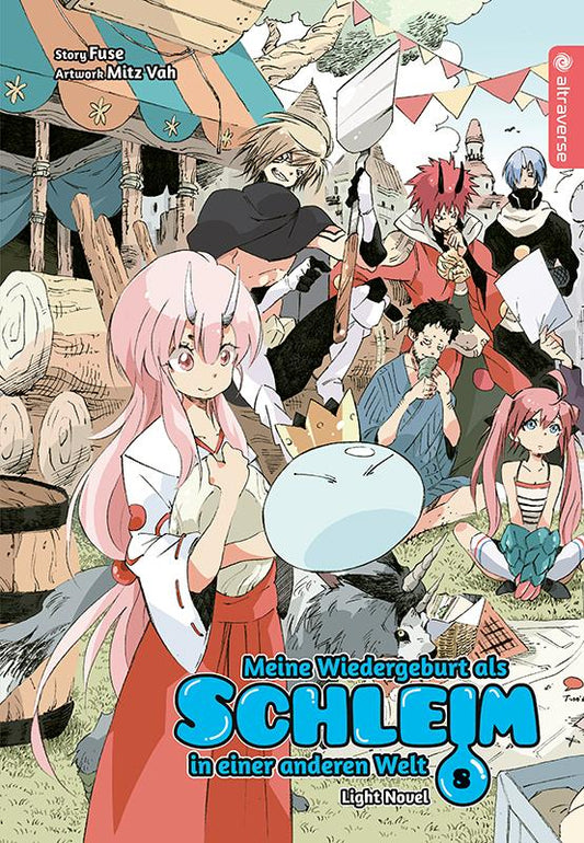Meine Wiedergeburt als Schleim in einer anderen Welt Light Novel 08