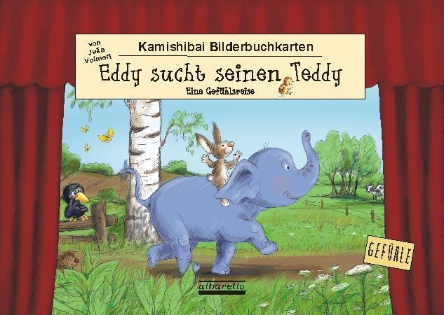 Buchcover: Eddy sucht seinen Teddy - Kamishibai-Bilderbuchkarten