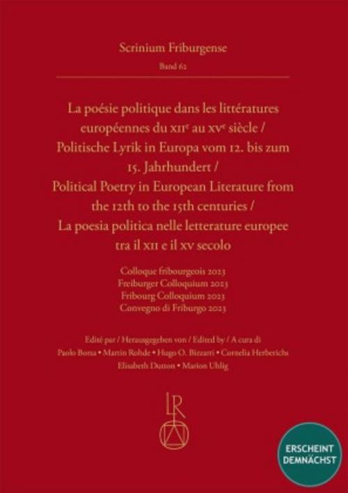 Politische Lyrik in Europa vom 12. bis zum 15. Jahrhundert