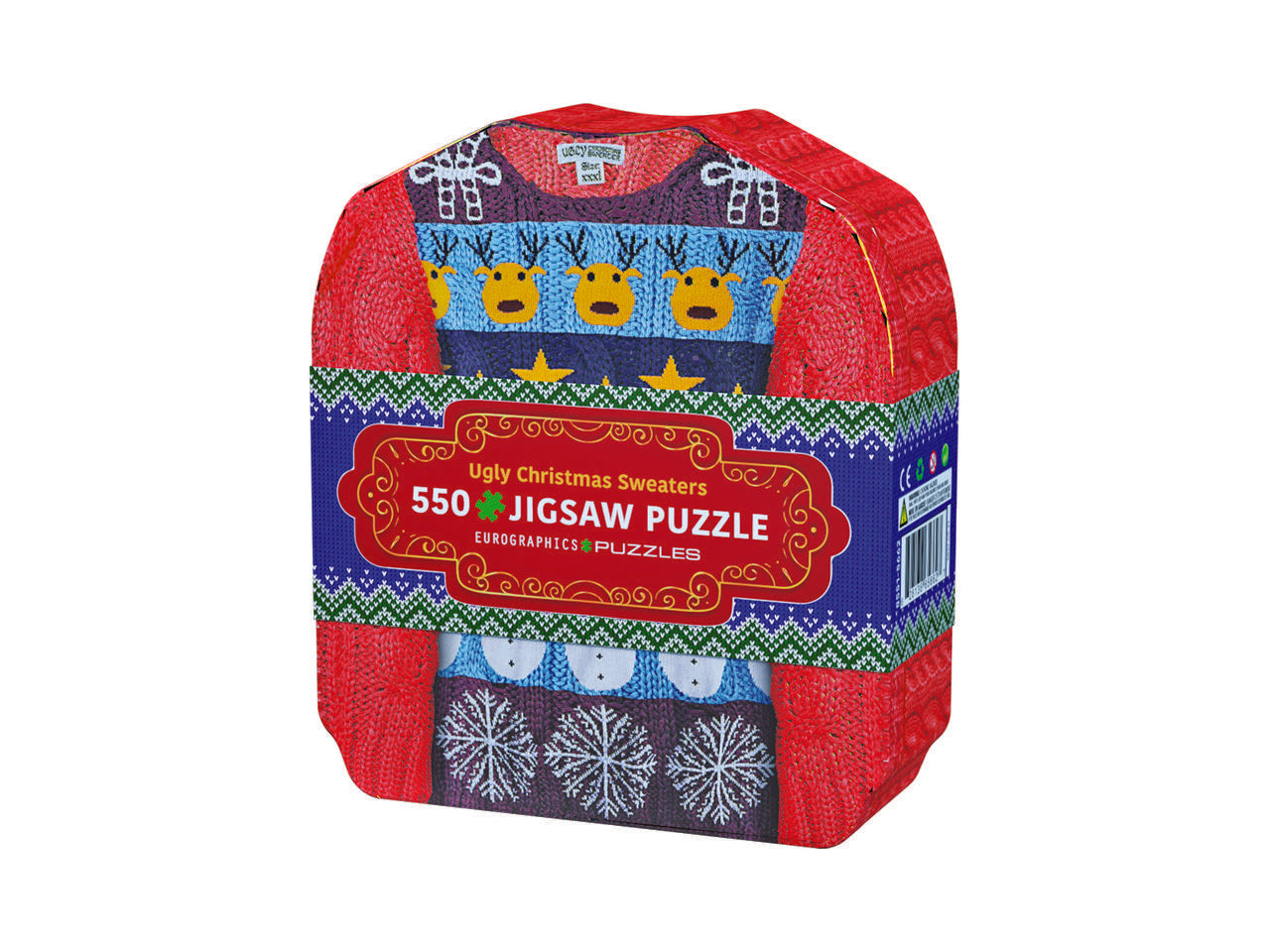 Ugly Christmas Sweaters Tin