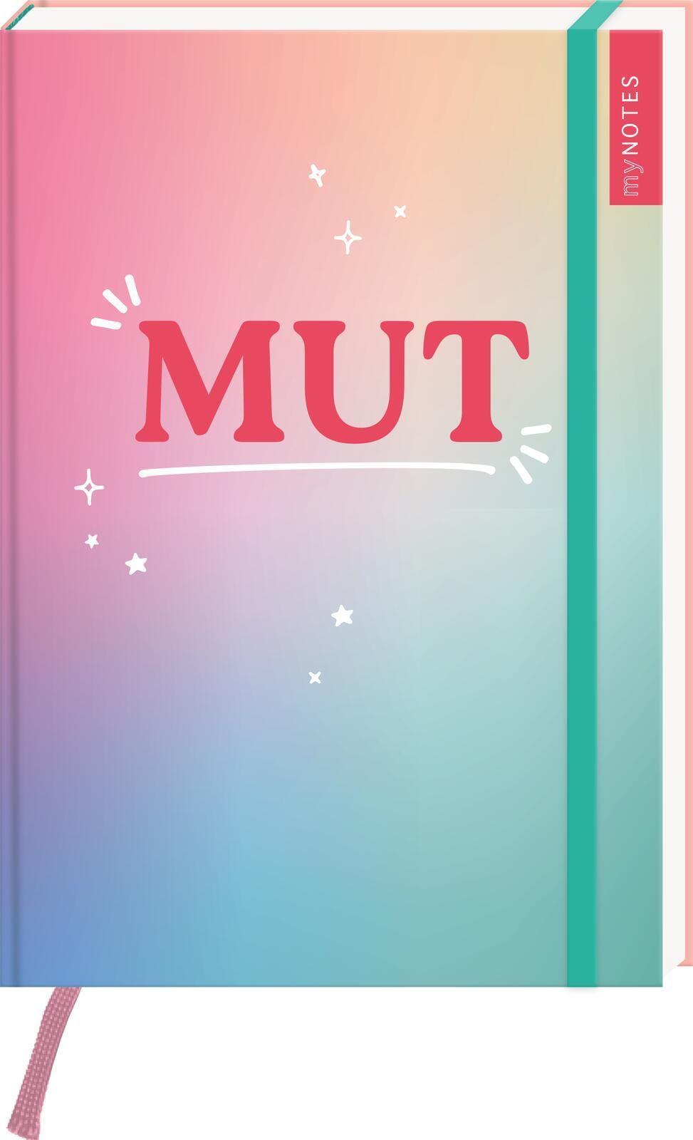 Buchcover: myNOTES Papeterie: Notizbuch A5 Mut
