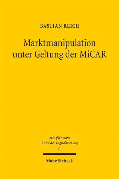 Marktmanipulation unter Geltung der MiCAR