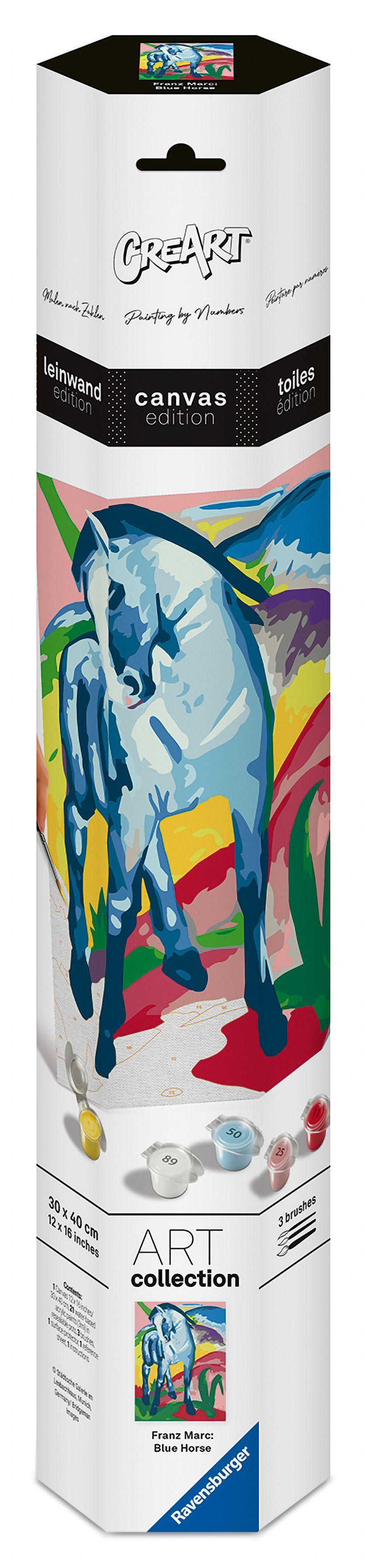 CreArt ART Collection: Leinwand Franz Marc: Blaues Pferd