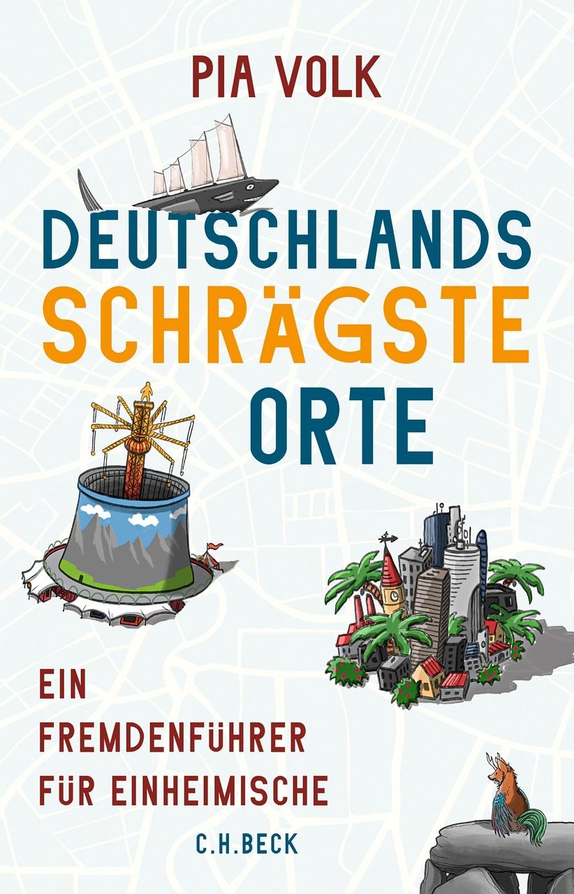 Buchcover: Deutschlands schrägste Orte