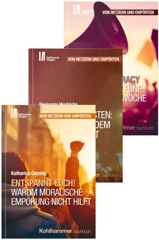 Buchcover: Kohlhammer Trilogien - Paket \"Von Hetzern und Empörten\"