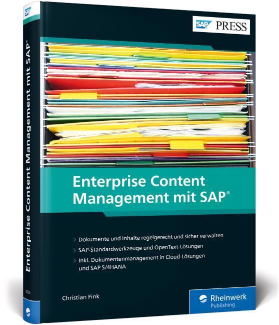 Buchcover: Enterprise Content Management mit SAP