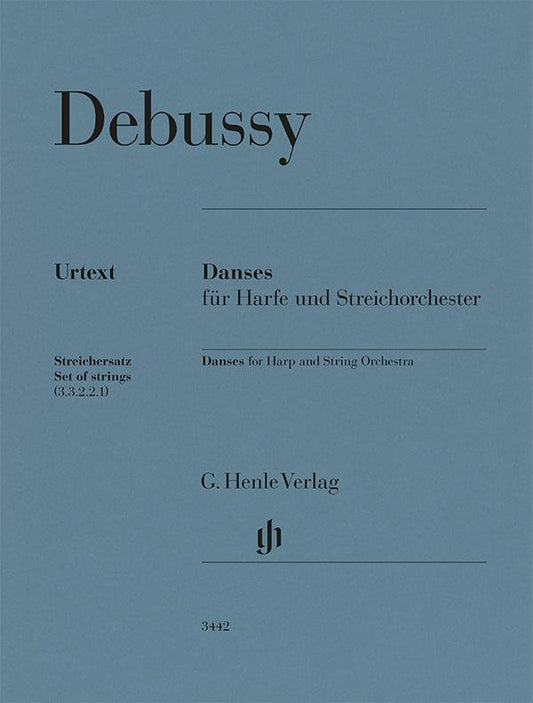 Claude Debussy - Danses für Harfe und Streichorchester