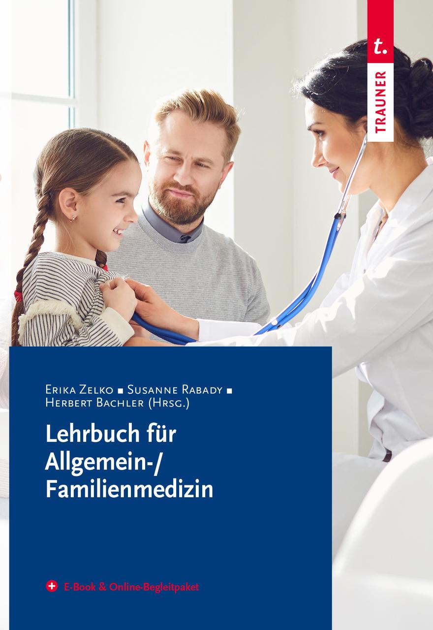 Buchcover: Lehrbuch für Allgemein-/Familienmedizin + E-Book