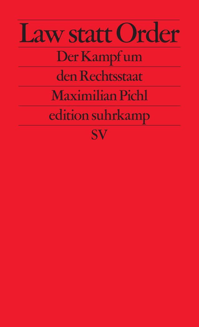 Buchcover: Law statt Order