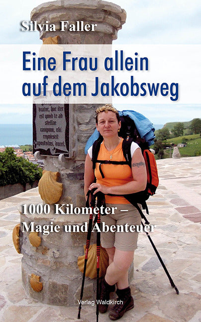 Buchcover: Eine Frau allein auf dem Jakobsweg