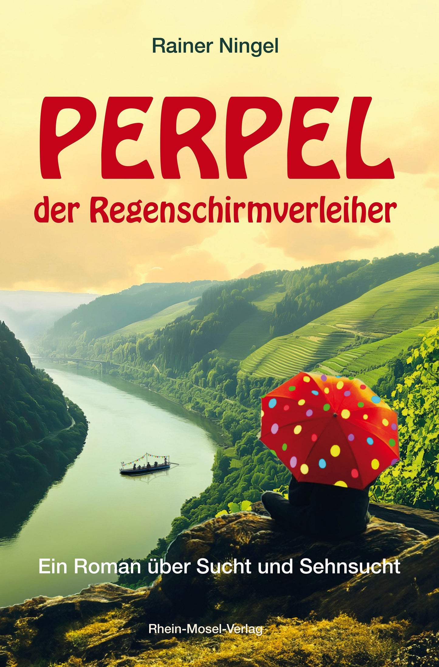 Perpel der Regenschirmverleiher