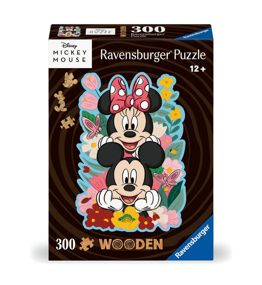 WOODEN Disney Mickey & Minnie