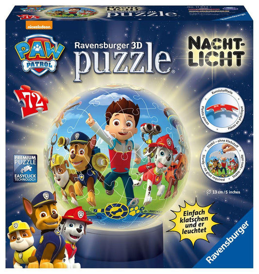 3D Puzzle Nachtlicht Paw Patrol