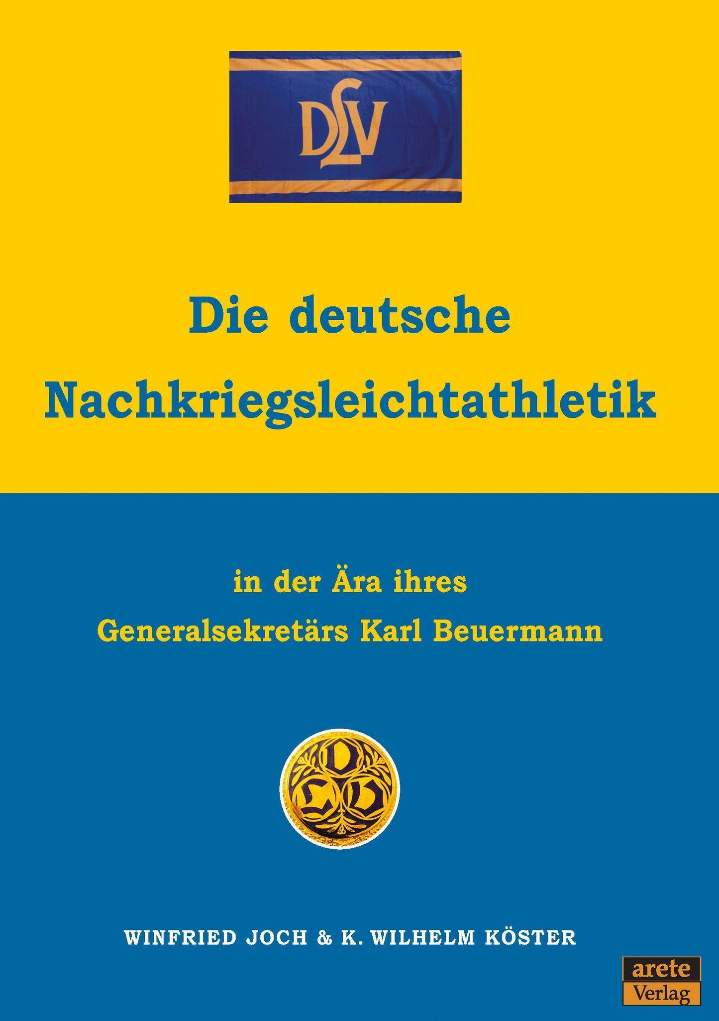 Buchcover: Die deutsche Nachkriegsleichtathletik