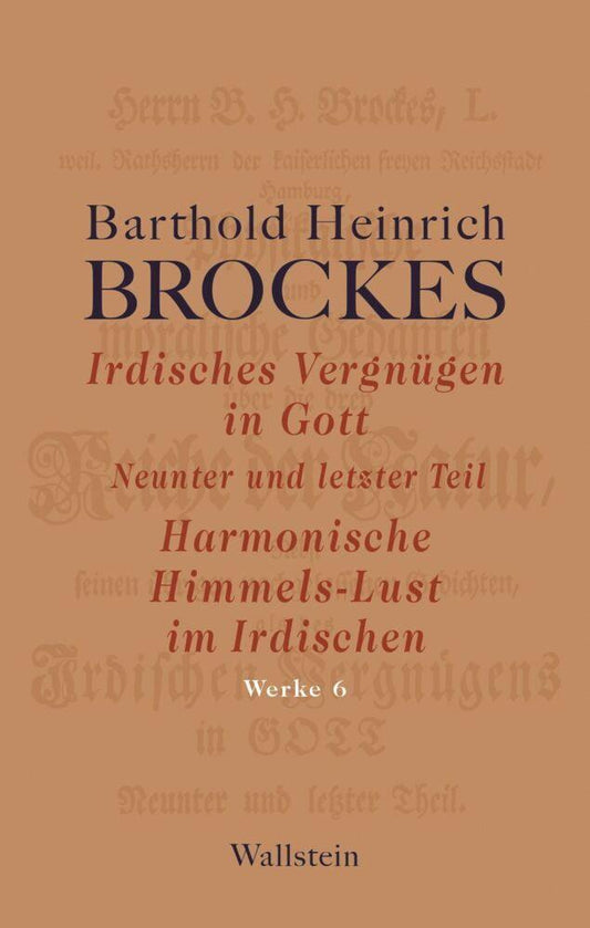 Irdisches Vergnügen in Gott
