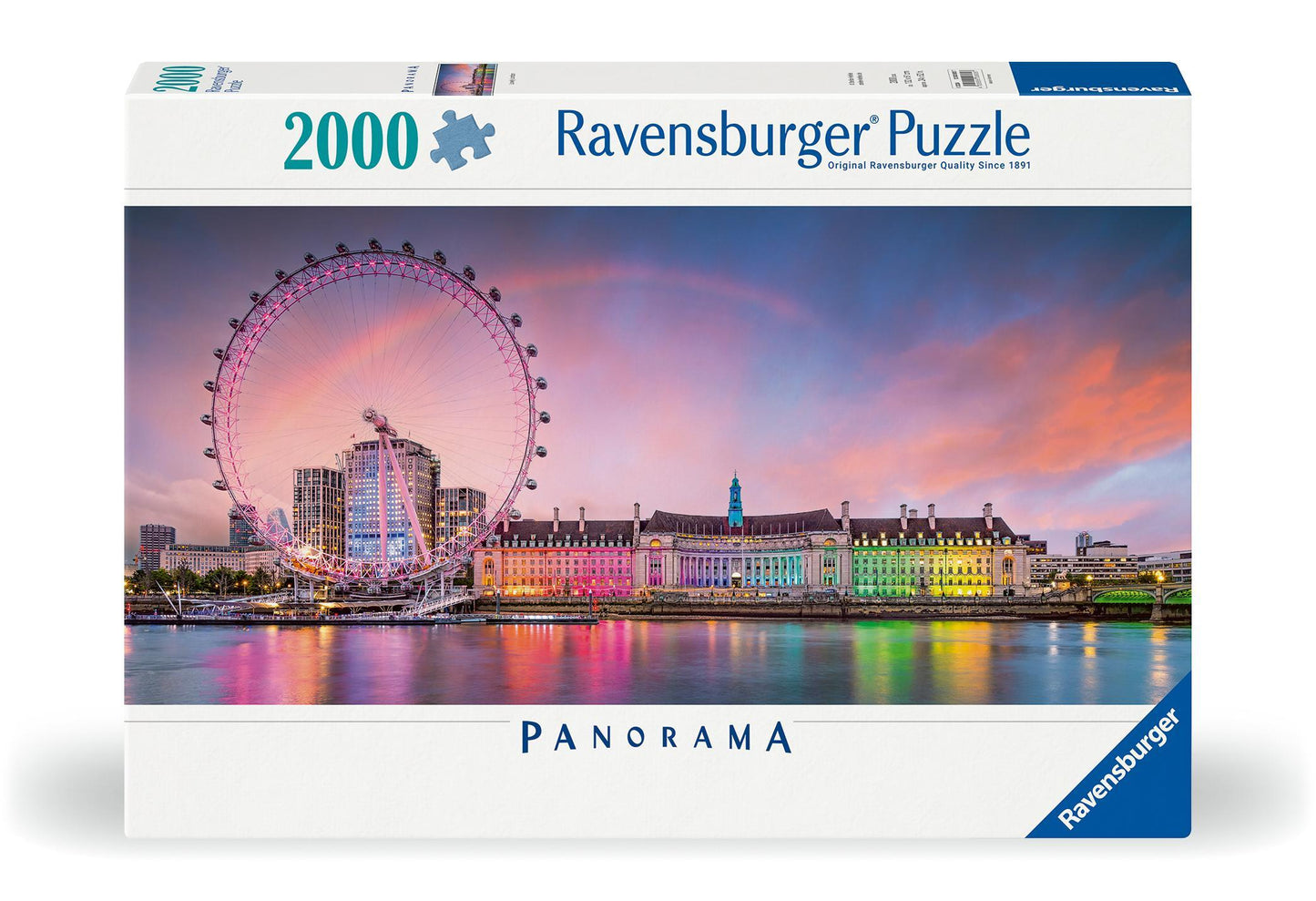 Erwachsenenpuzzle 2000 Teile Panorama - Kunterbuntes London