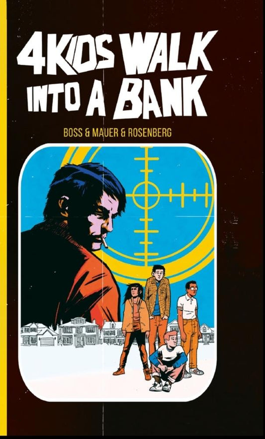 Buchcover: 4 Kids walk into a bank HC