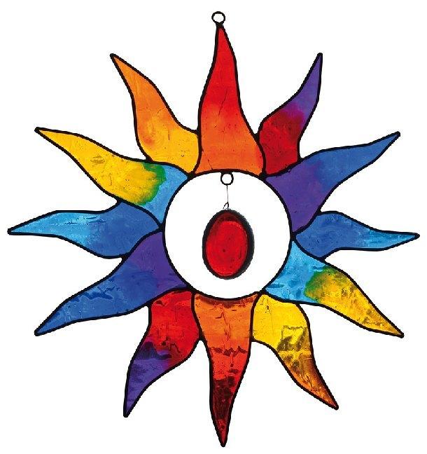 Buchcover: Suncatcher Sonne bunt 25 cm