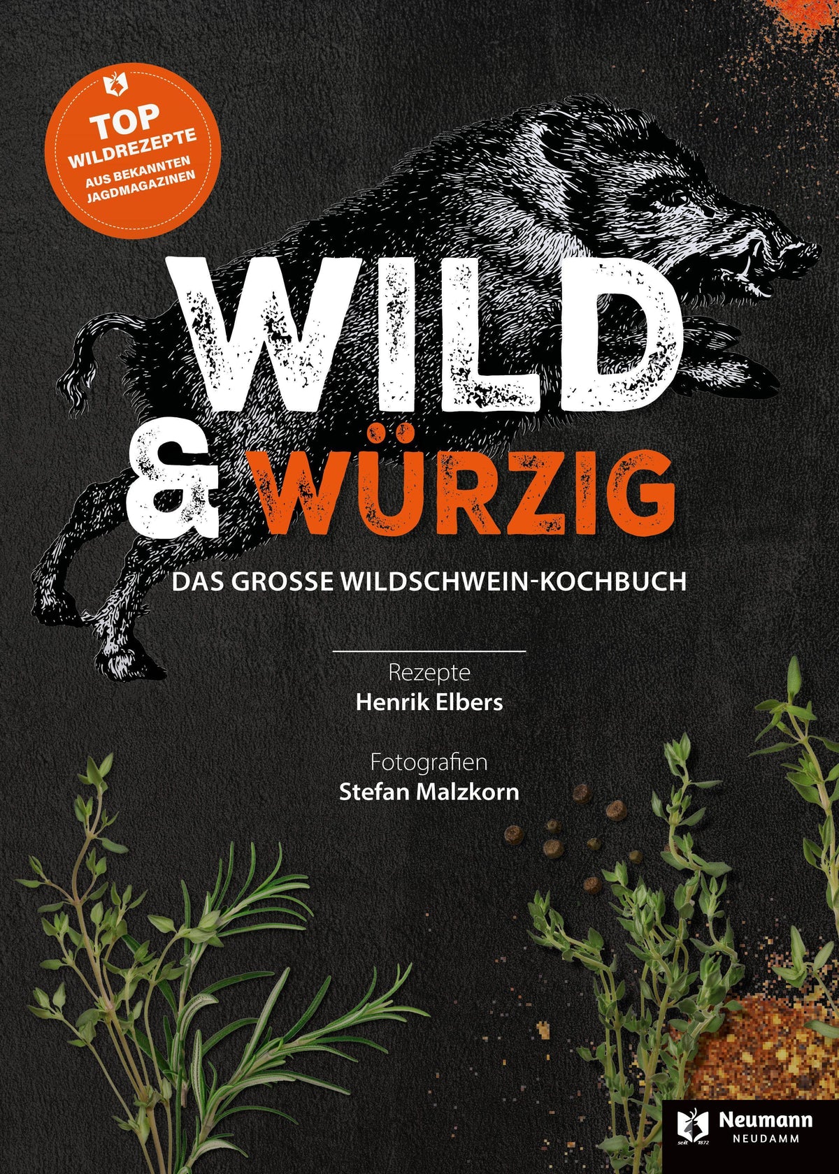 Buchcover: Wild & Würzig