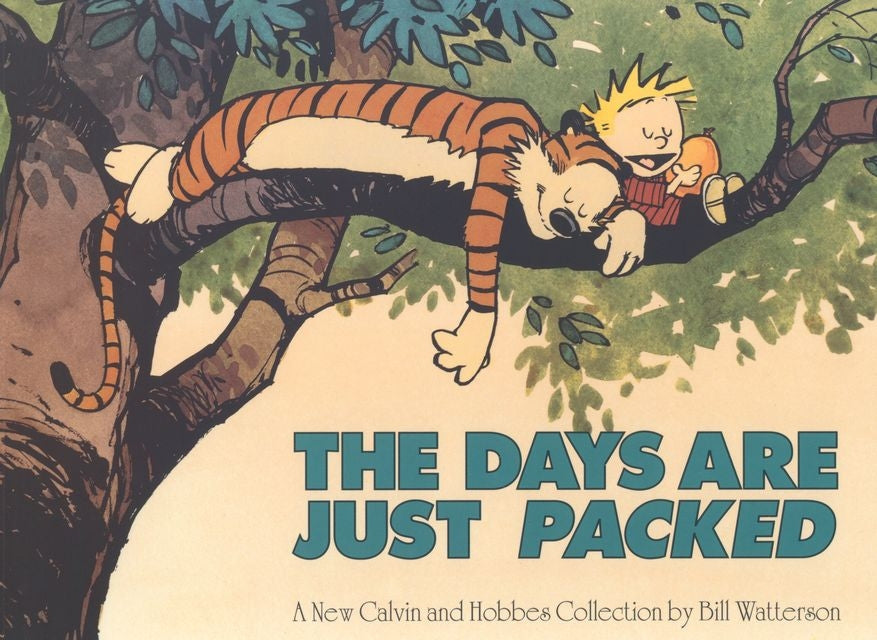 Calvin and Hobbes. The Days Are Just Packed