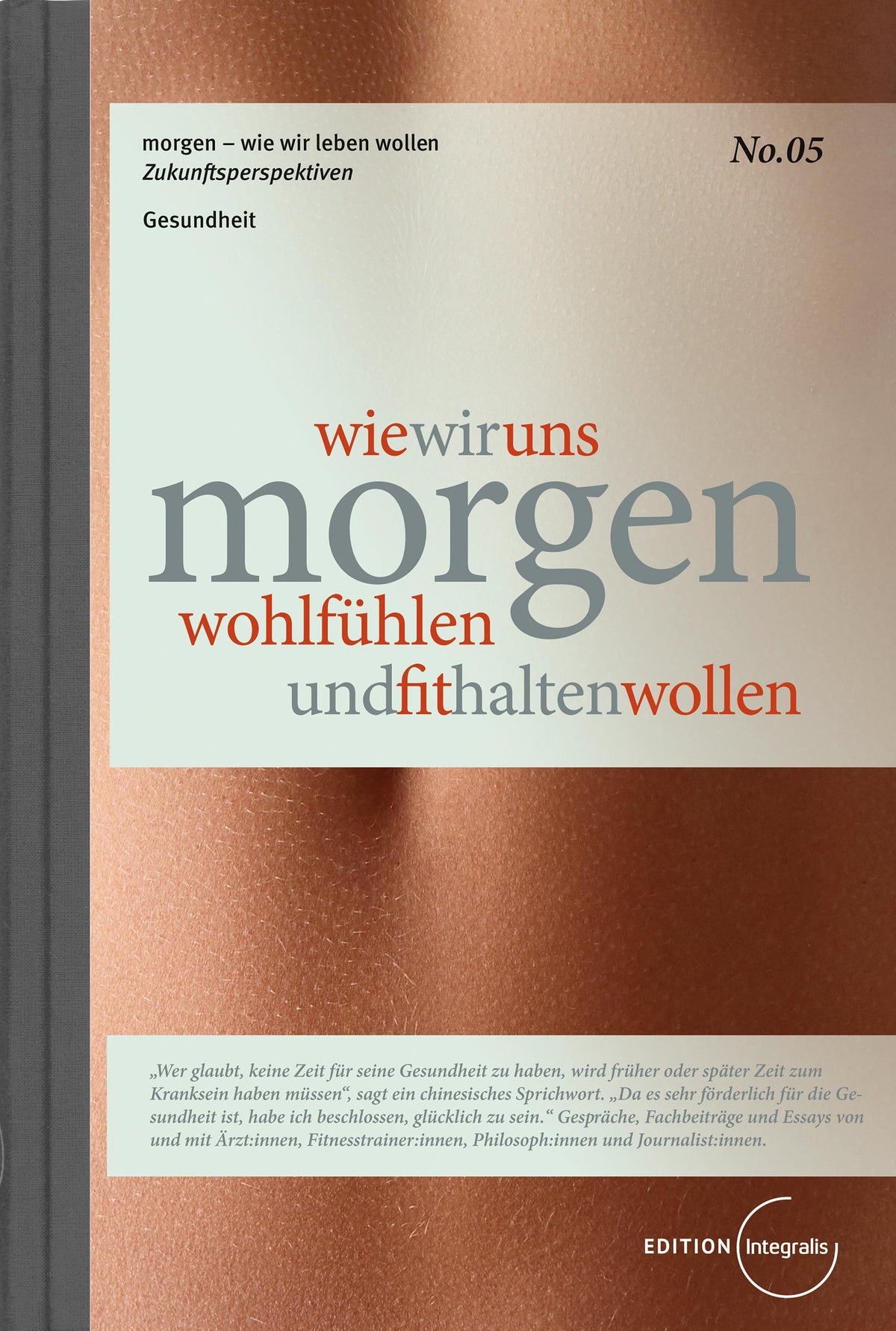 Buchcover: wie wir uns morgen wohlfühlen und fit halten wollen