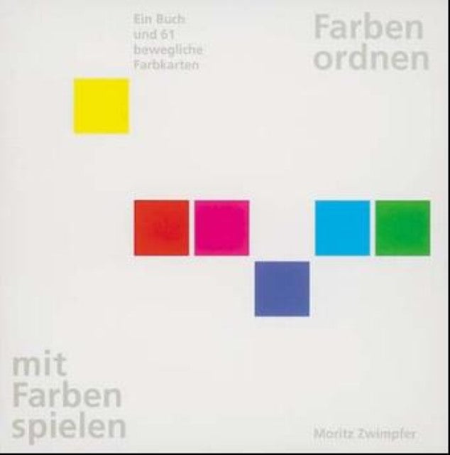 Buchcover: Farben ordnen, mit Farben spielen