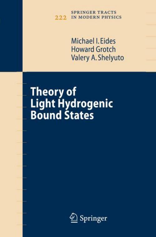 Buchcover: Theory of Light Hydrogenic Bound States