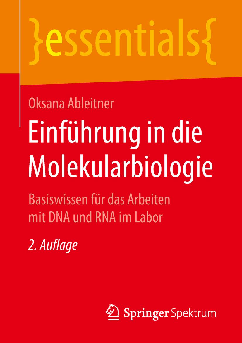 Buchcover: Einführung in die Molekularbiologie