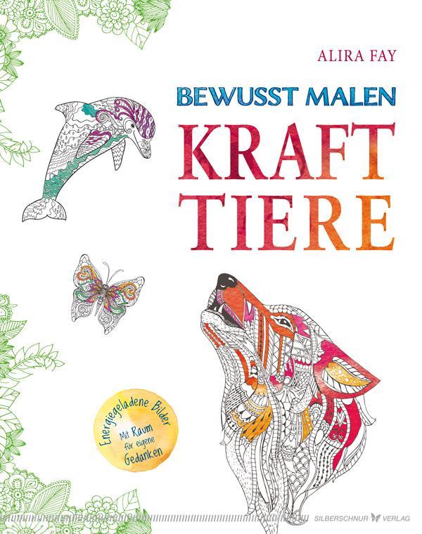 Buchcover: Bewusst malen - Krafttiere