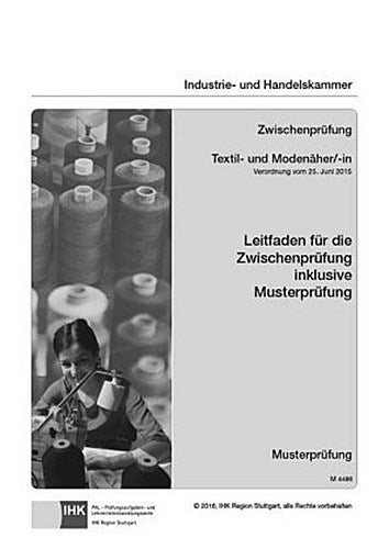 Buchcover: PAL-Leitfaden Textil- und Modenäher/-in für die Zwischenprüfung