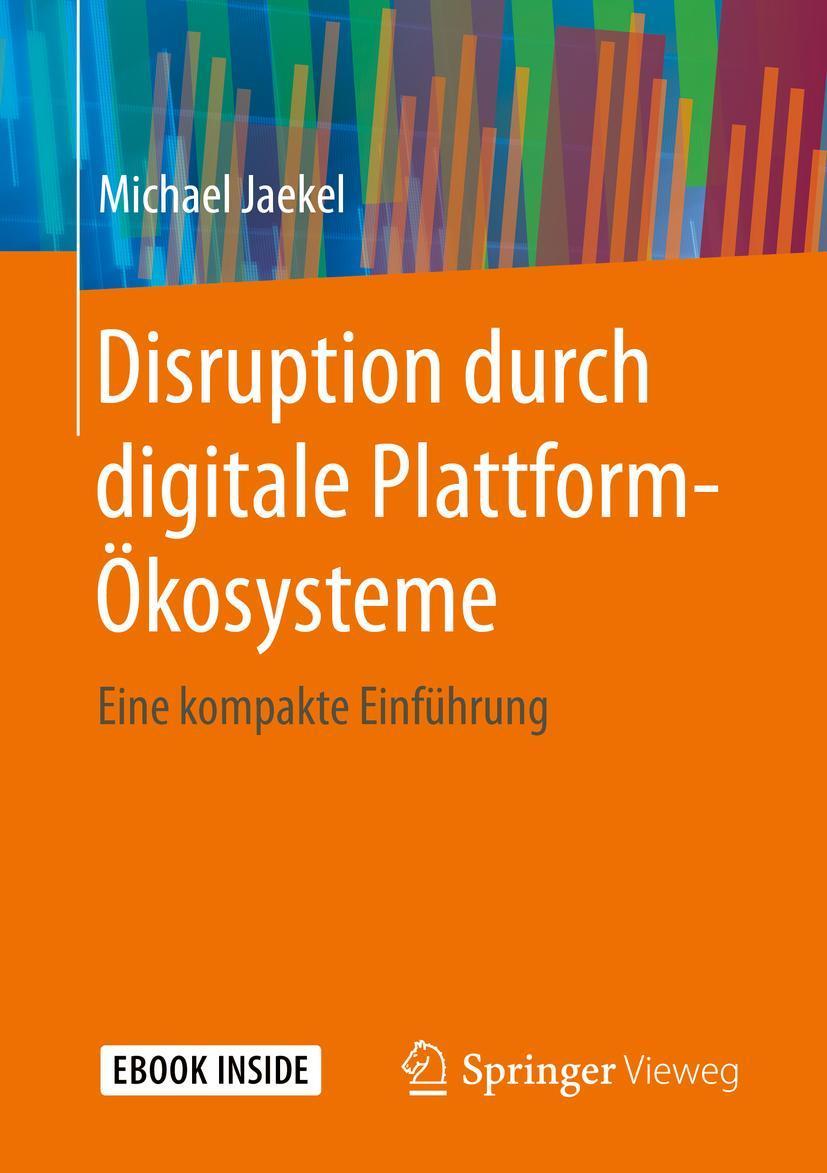 Buchcover: Disruption durch digitale Plattform-Ökosysteme