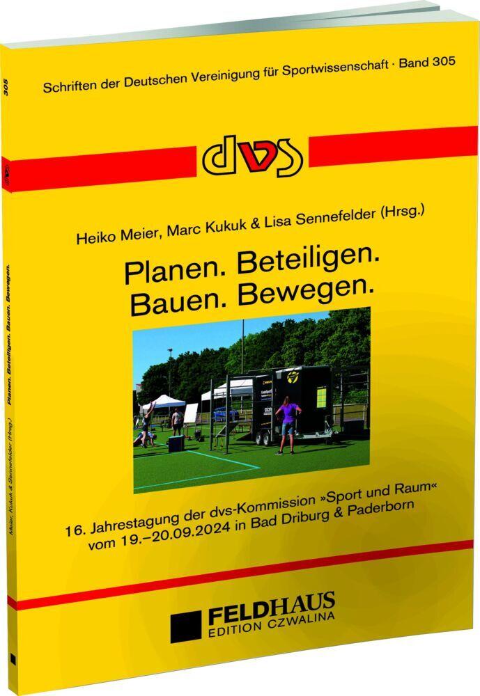 Buchcover: Planen. Beteiligen. Bauen. Bewegen.